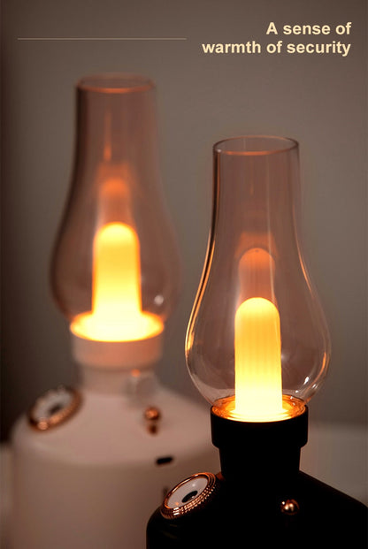 Compact Cool Mist Air Purifier Essential Oil Diffuser Lamp