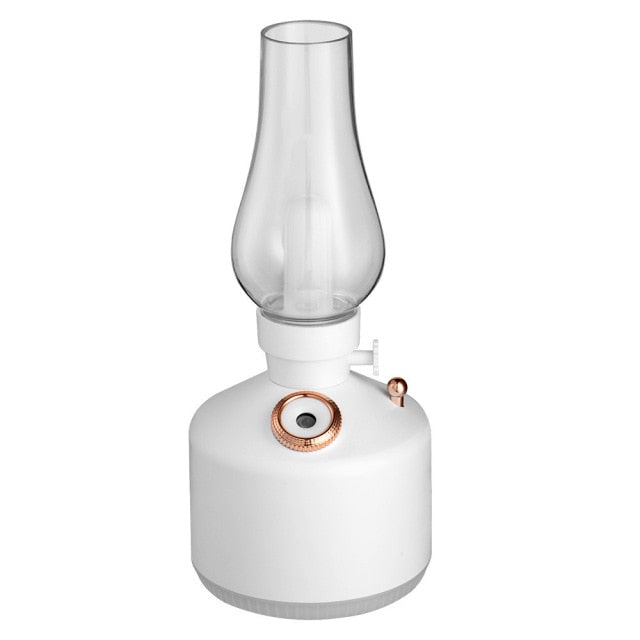 Compact Cool Mist Air Purifier Essential Oil Diffuser Lamp