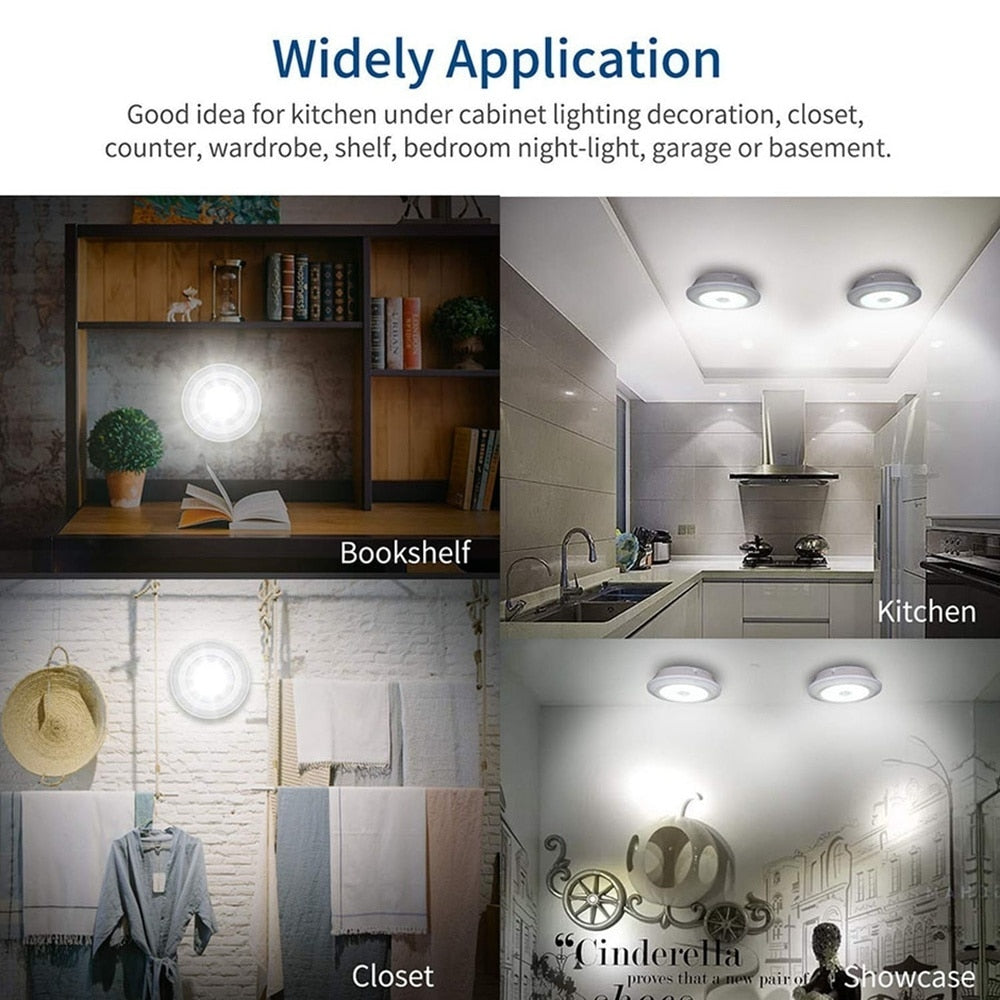 Compact LED Touch Night Lamp