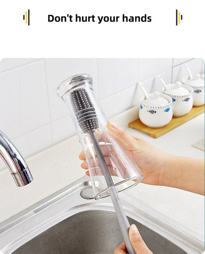 Extended Reach Soft Bristle Window Cleaning Brush