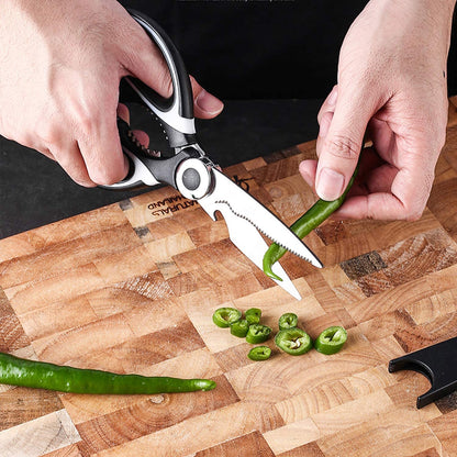 Kitchen Shear with Built-in Bottle Opener