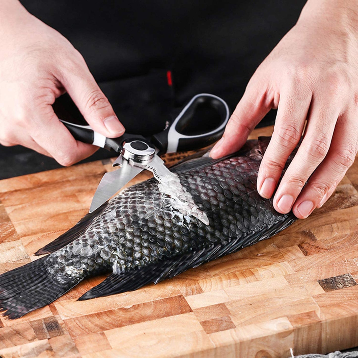 Kitchen Shear with Built-in Bottle Opener