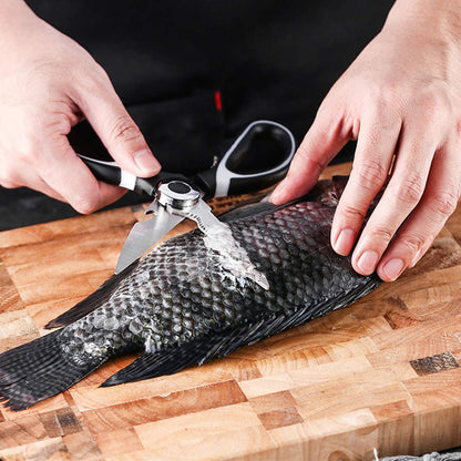 Kitchen Shear with Built-in Bottle Opener