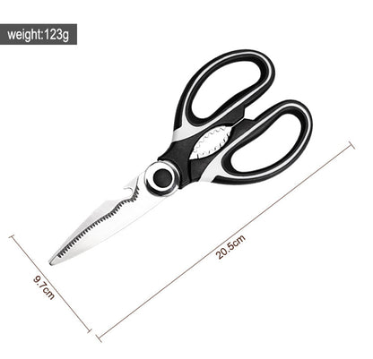 Kitchen Shear with Built-in Bottle Opener
