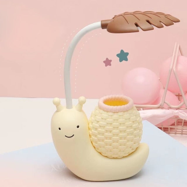 Fun Kids Desk Lamp Pencil Holder