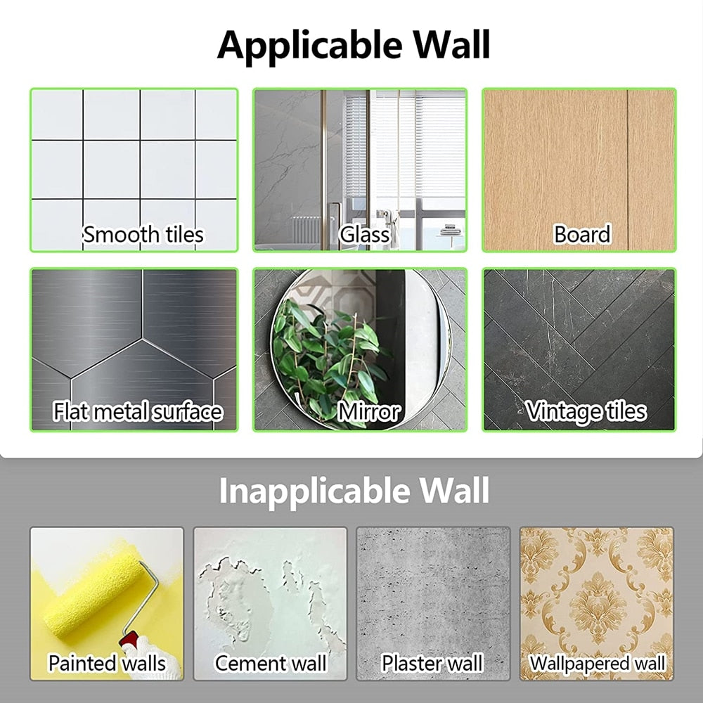 Strong Adhesive Bathroom Shower Stand