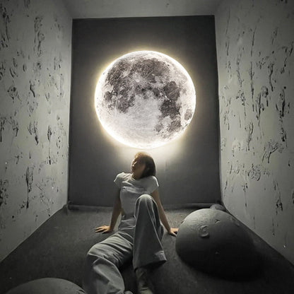 3D Glow Moon Earth LED Wall Lamp - Cofik