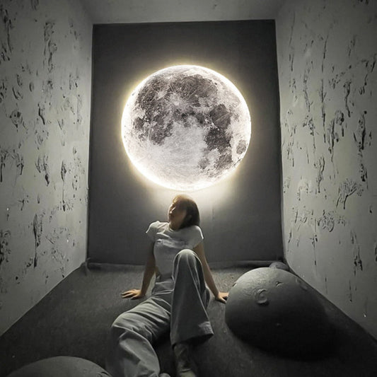 3D Glow Moon Earth LED Wall Lamp - Cofik