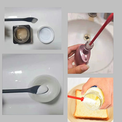 Flexible Long Handled Bottle Cleaning Spoon Set