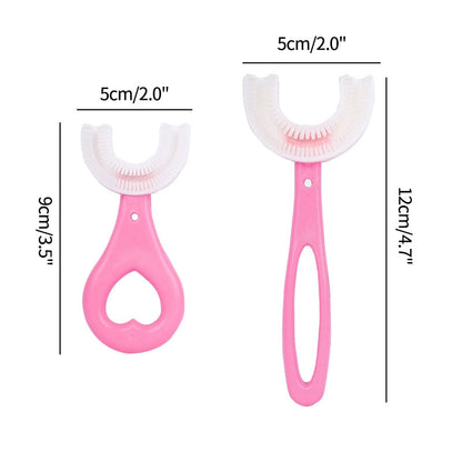 Soft Bristle Kids U Shaped Toothbrush