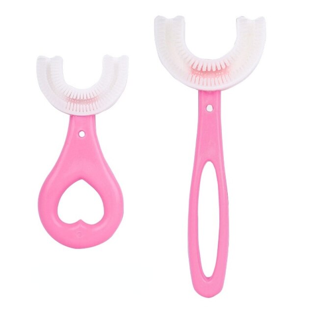 Soft Bristle Kids U Shaped Toothbrush