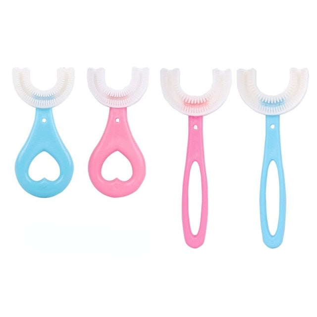 Soft Bristle Kids U Shaped Toothbrush
