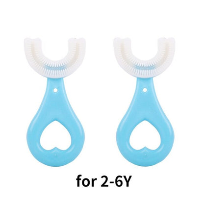 Soft Bristle Kids U Shaped Toothbrush - Cofik