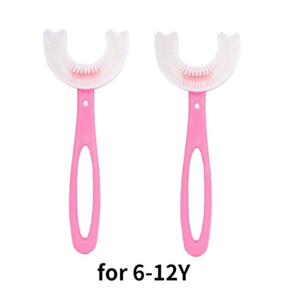 Soft Bristle Kids U Shaped Toothbrush