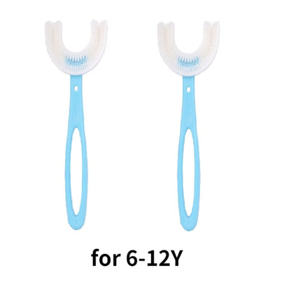 Soft Bristle Kids U Shaped Toothbrush