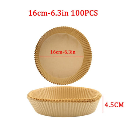 Non Stick Air Fryer Paper Tray Liners