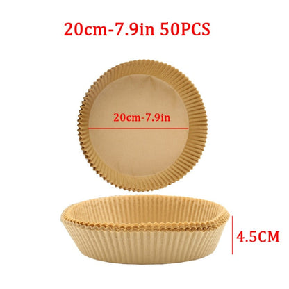 Non Stick Air Fryer Paper Tray Liners