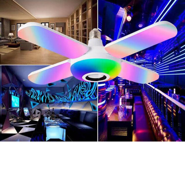 Vibrant Portable Speaker with Color Changing Lights