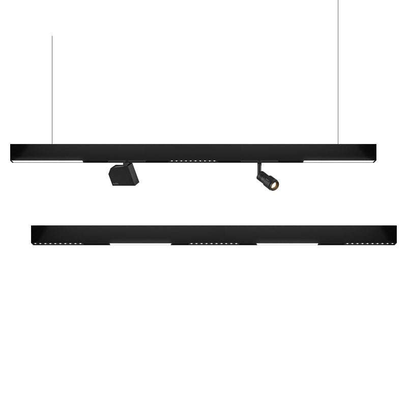 Slim Black LED Magnetic Strip Lighting System