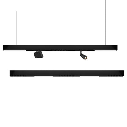 Slim Black LED Magnetic Strip Lighting System