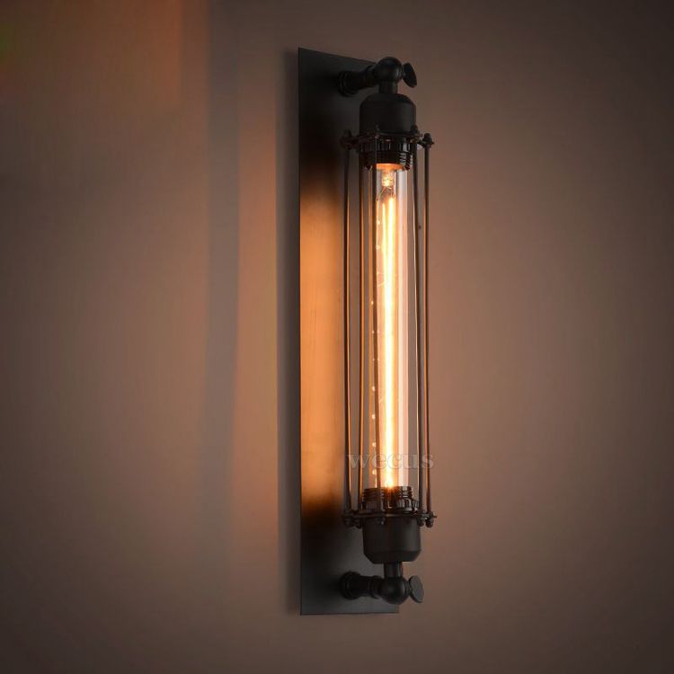 Rustic Metal LED Sconce Light Fixture