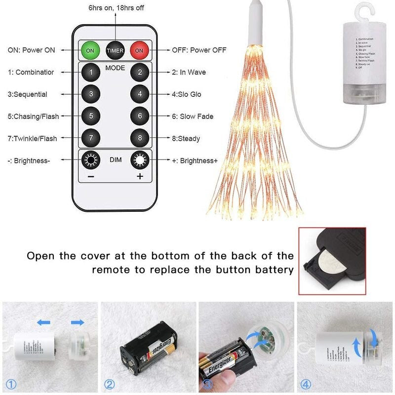 Colorful Outdoor Solar String Lamp