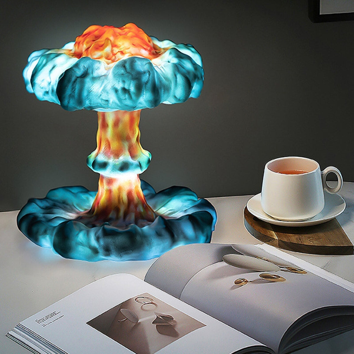 Colorful Cloud Shape Table Lamp