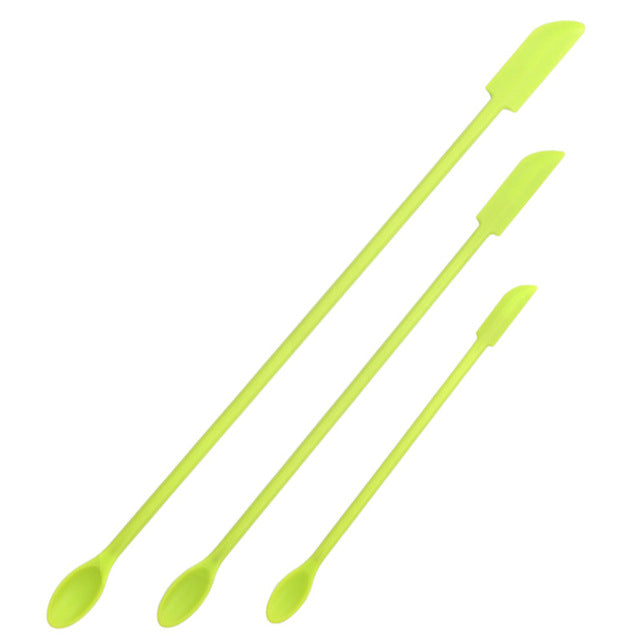 Flexible Long Handled Bottle Cleaning Spoon Set