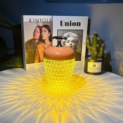 Luxury Crystal Glass Table Light