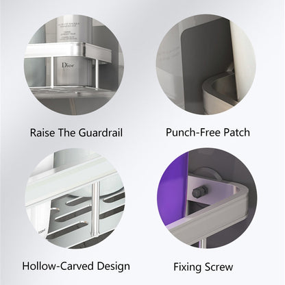 Sturdy Stainless Steel Shower Shelf