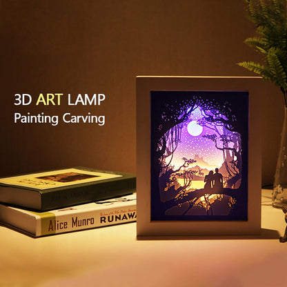 Colorful 3D LED Table Night Light