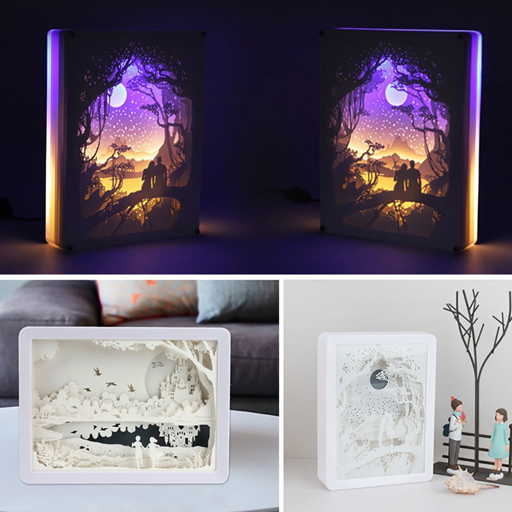 Colorful 3D LED Table Night Light