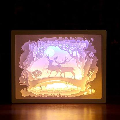 Colorful 3D LED Table Night Light - Cofik