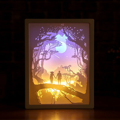 Colorful 3D LED Table Night Light