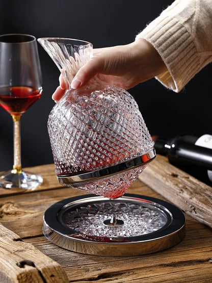 Luxury Cut Glass Wine Decanter