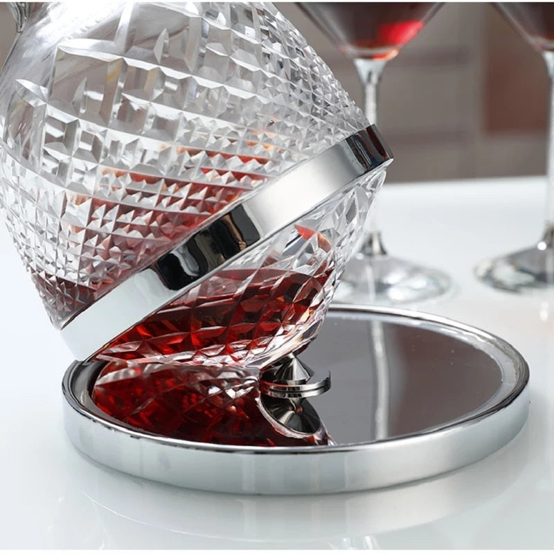 Luxury Cut Glass Wine Decanter