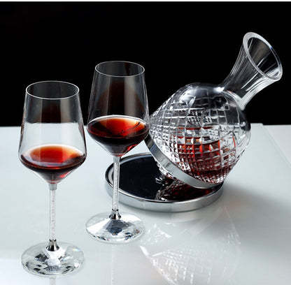 Luxury Cut Glass Wine Decanter
