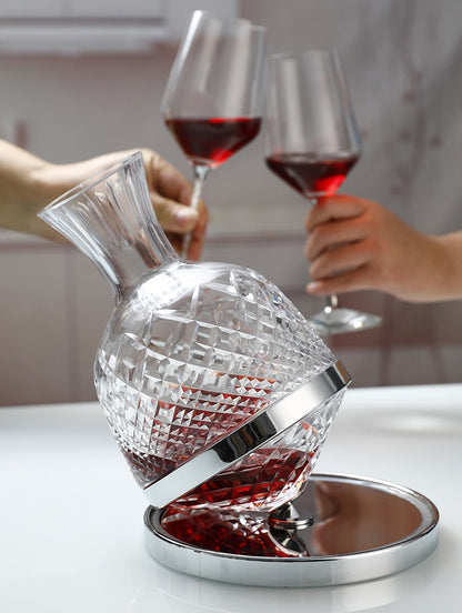 Luxury Cut Glass Wine Decanter