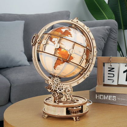 Glowing Globe 3D Puzzle Ball