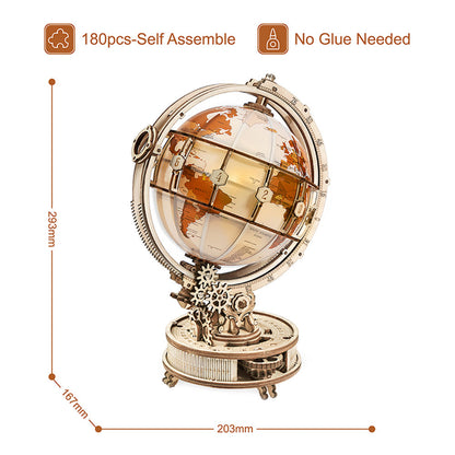 Glowing Globe 3D Puzzle Ball