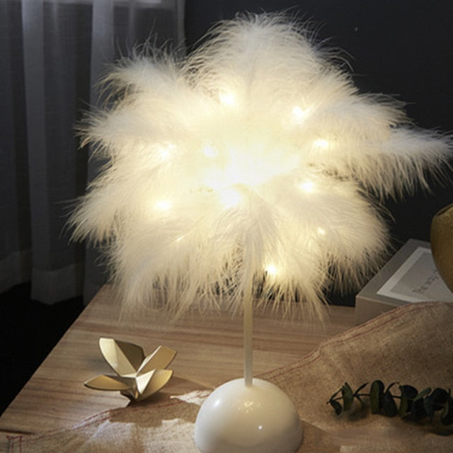 Unique Leaf Desk Light Lamp