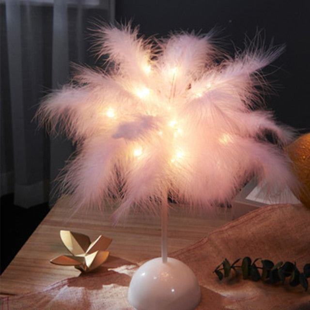 Unique Leaf Desk Light Lamp