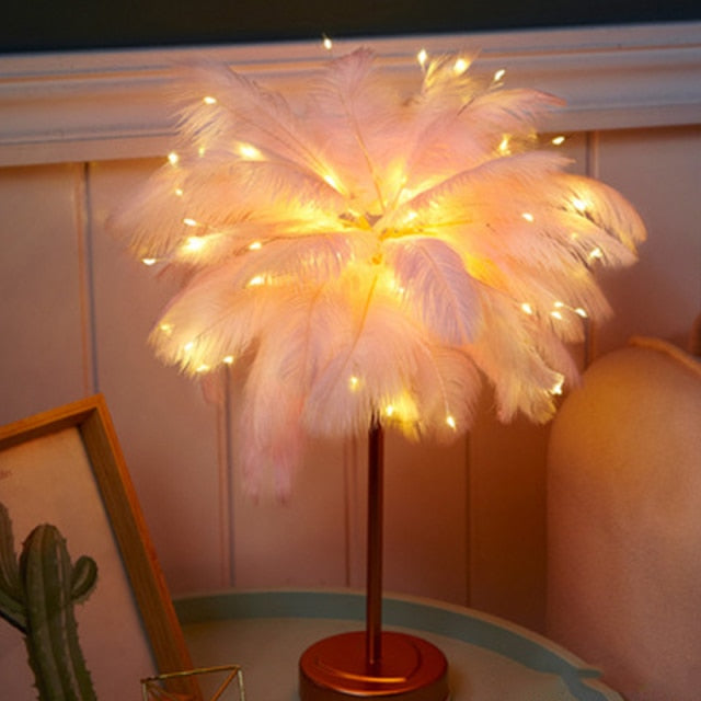 Unique Leaf Desk Light Lamp