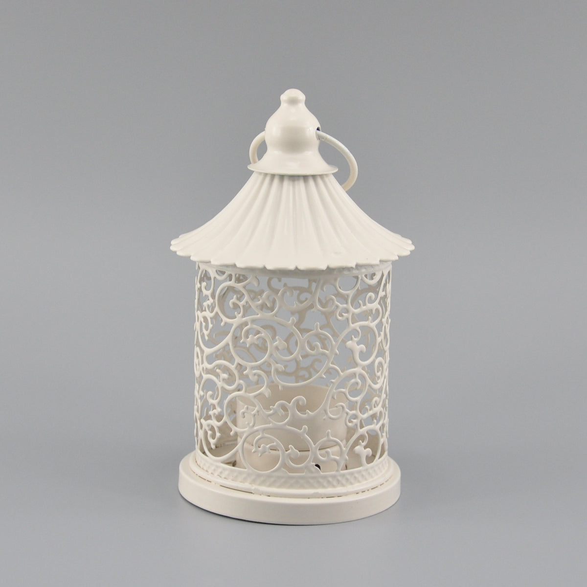 Exotic Metal Lantern Candle Holder