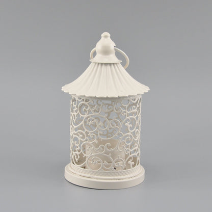 Exotic Metal Lantern Candle Holder