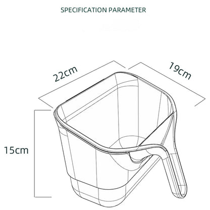 Easy Pull Out Kitchen Waste Bin