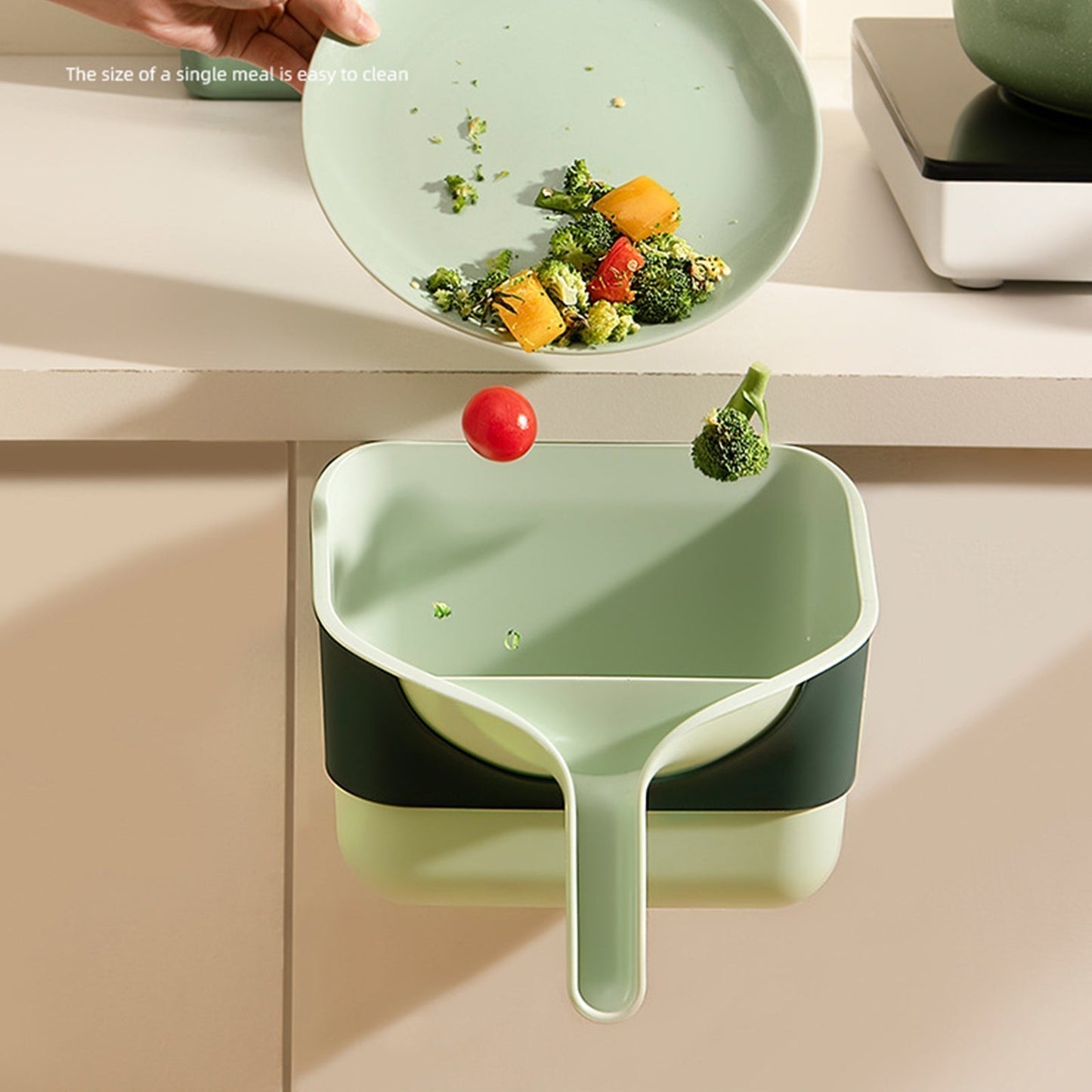 Easy Pull Out Kitchen Waste Bin