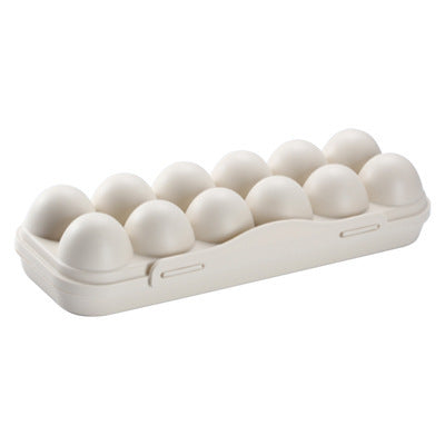 Compact Plastic Egg Holder Storage
