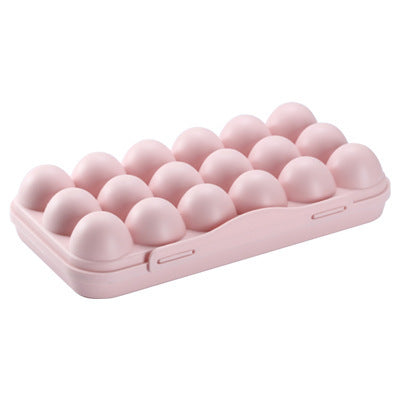 Compact Plastic Egg Holder Storage
