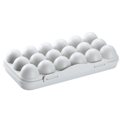 Compact Plastic Egg Holder Storage